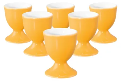 Produktbild von Seltmann Weiden Liberty Pure Colors Eierbecher ø 4,9 cm 6er Set - Mango Orange
