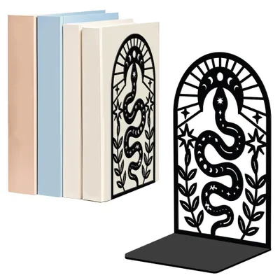 Imagen del producto de Soportes para libros decorativos con forma de serpiente