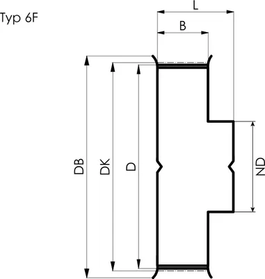 Produktbild von Zahnriemenrad HTD 40-5M-15