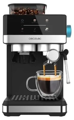 Obrázok produktu pre Kávovar a mlynček Expresso – CECOTEC – Power Espresso 20 Grind – 1350 W – 150 g – 1,7 L – Čierna / Nerezová oceľ