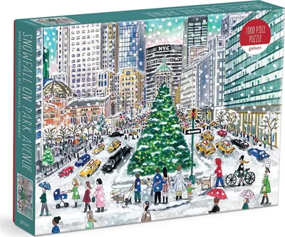 Immagine prodotto di Galison Michael Storrings Nevicata su Park Avenue 1000 pezzi