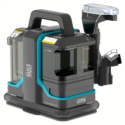 Imagen del producto de Aspiradora - Aspiradora de mano - Limpiador de manchas - Limpiador de alfombras - Máquina de limpieza - 450W, alta potencia