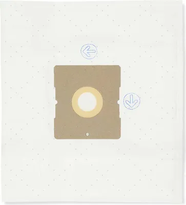 Imagen del producto de Bolsas para aspiradora, sintéticas, paquete de 4 unidades, color blanco