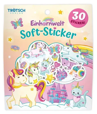 Produktbild von TRÖTSCH - Soft-Sticker Einhornwelt