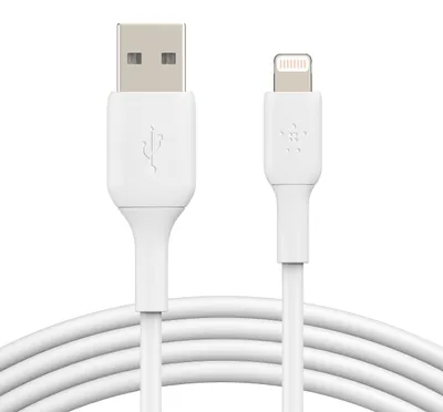 Zdjęcie produktu dla Belkin CAA001BT3MWH, 3 m, Lightning, USB A, Męska, Męska, Biały