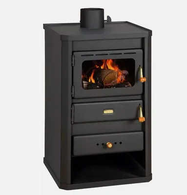 Zdjęcie produktu dla PRITY S2, Wolnostojący piec na drewno z szybą, 10,4 kW, Klasa A, Ø 130 mm