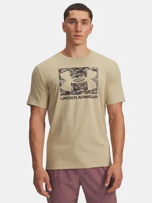 Produktbild von Herren-T-Shirt Under Armour UA ABC CAMO BOXED LOGO SS – braun, Größe M
