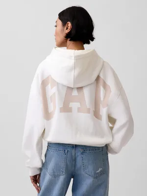 Produktbild von GAP Oversize-Crop-Sweatshirt mit VintageSoft-Logo XXL