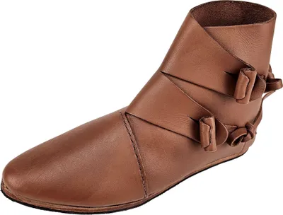 Produktbild von Wikinger Schuhe Jorvik Dunkelbraun mit Gummisohle 41