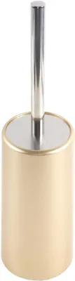 Produktbild von WC-Bürste Teron Gold Toilettenbürstengarnitur, Edelstahl-Bodenständer mit
