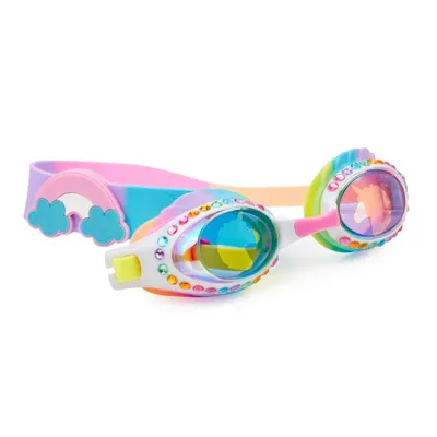 Immagine prodotto di Bling2O occhiali da nuoto unicorno - occhiali da nuoto colorati per bambini con protezione UV