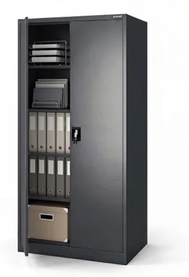 Immagine prodotto di Armadio archivio con serratura JAN H D600 900 x 1950 x 600 mm antracite