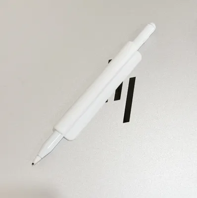 Produktbild von INF Silikon-Stifthalter Hülle für Apple Pencil (USB-C) Weiß