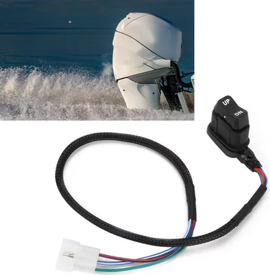 Immagine prodotto di Interruttore trim-tilt 87-858679T 2 accessori Ricambio per scatola di comando laterale fuoribordo