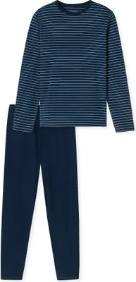 Produktbild von Schiesser Pyjama Admiral Blau gestreift