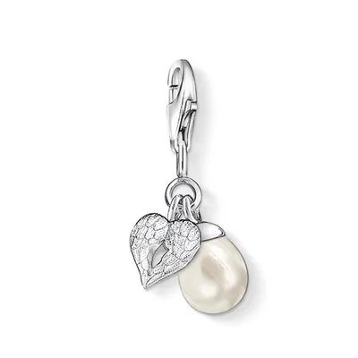 Produktbild von Thomas Sabo Anhänger 0779-082-14 Charm Flügel mit Perle