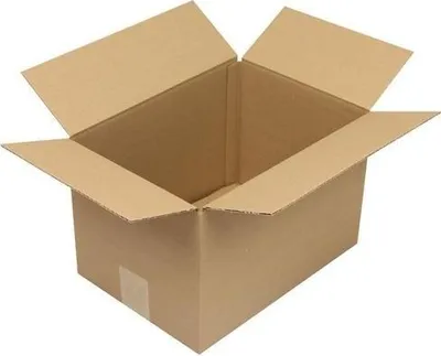 Produktbild von Faltkarton 1-wellig Höhenrillung Maße 305x215x200mm A4 Qualität 1.20 B braun