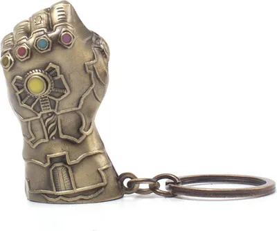 Produktbild von Difuzed Avengers Infinity War Metall Schlüsselanhänger Thanos Fist 7 cm KE766378AVG