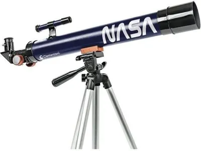 Immagine prodotto di Clementoni NASA Telescopio, obiettivo da 50 mm, treppiede estensibile fino a 127 cm, giocattolo scientifico