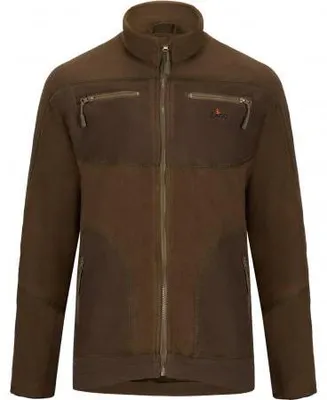 Productafbeelding van Fleecejack Geo Performance, herenmodel, kleur: olijfgroen, maat: M