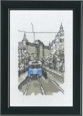 Zdjęcie produktu dla Permin zestaw do haftu krzyżykowego "Gotheburg", 10x15cm, 92-1835