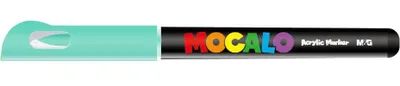 Zdjęcie produktu dla Marker akrylowy pędzelkowy Mocalo zielony lake M&G - 534