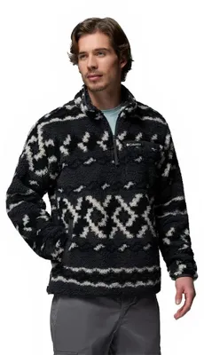 Produktbild von Columbia Rugged Ridge™ High Pile Fleece Mit Halbem Reißverschluss Schwarz M Mann Schwarz M