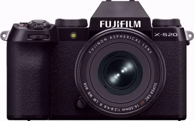 Produktbild von Fujifilm X -S20 + XF16-50mm F2.8-4.8 R LM WR MILC 26,1 MP X-Trans CMOS 4 6240 x 4160 Pixel Schwarz