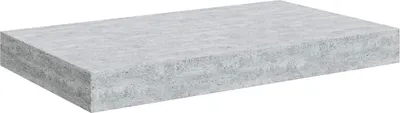 Produktbild von vidaXL Schweberegal Betongrau 40x23x3,8 cm MDF