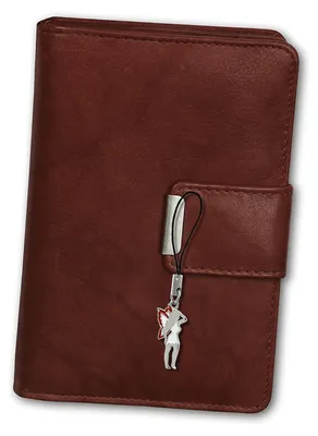 Immagine prodotto di Portafoglio marrone da donna, con protezione RFID, in pelle, modello "Money Maker", dimensioni 9x3x13, codice prodotto D3OPJ701N