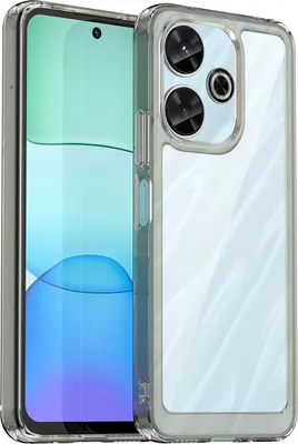 Obrázek produktu pro Pouzdro pro Xiaomi Redmi 13 4G průhledné, nárazuvzdorné TPU silikonové ochranné pouzdro Šedá