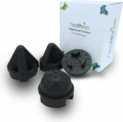 Produktbild von Health Rise Triggerpunkt Drücker Faszienset | 4-teilig | zur Selbstmassage