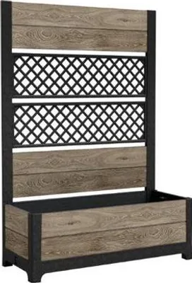 Imagen del producto de Macetas Keter Deco Tulip, color madera