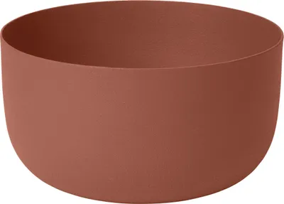 Produktbild von Blomus Schale REO medium, Schüssel, Schälchen, pulverbeschichtet, Rustic Brown, 13 cm, 66036