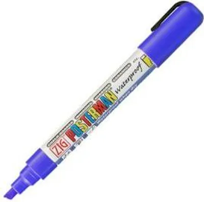Produktbild von Posterman - Kreidemarker PMA-50 Meißelspitze 2-6 mm blau