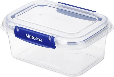 Produktbild von Sistema 881600, Container, Rechteckig, 1 l, Blau, Transparent, Kunststoff, Neuseeland