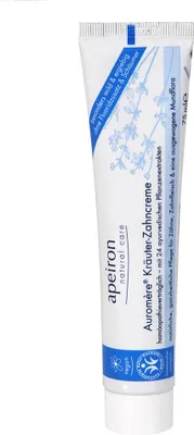 Produktbild von apeiron Auromère Kräuter-Zahncreme Homöopathie Bio 75ml -minzfrei