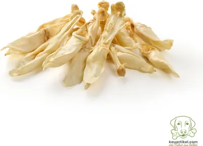 Produktbild von Kaninchen-Ohren, weiß 100g
