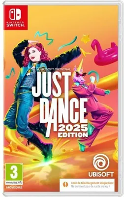 Produktbild von Just Dance 2025 – Nintendo Switch-Spiel – Code in einer Box