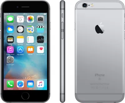 Produktbild von Apple iPhone 6s 16 GB Space Grey entsperrt