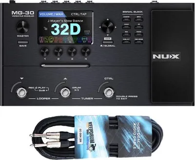 Produktbild von Nux MG-30 Modeling Multi-Effektgerät mit Kabel
