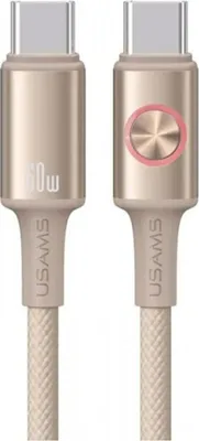 Immagine prodotto di Kabel Usams Huan Series Sj752 60W Usb-C  Do Usb-C 1,2 M Tytanowy