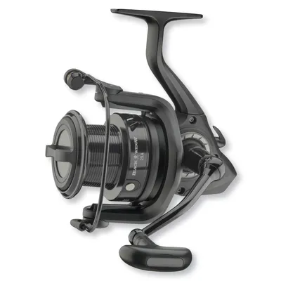 Immagine prodotto di DAIWA Black Widow 25 A, ambidestro, mulinello da pesca alla carpa per pesci grossi, freno anteriore, 10133-225