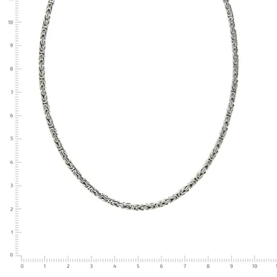 Produktbild von Zeeme Basic Halskette Silber 925 poliert Königskette 2,2mm breit
