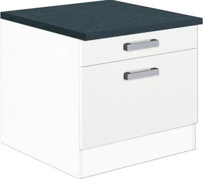 Produktbild von Optifit Waschmaschinenschrank Salo214 BxTxH 60 x 60 x 56,8 cm weiß matt zerlegt HWSA UW654-7+