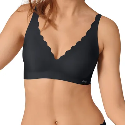 Produktbild von sloggi ZERO Feel Wavy Bralette Flache Säume mit elegantem Wellen-Design am Ausschnitt, Extra leicht und bequem, Verstellbare Träger