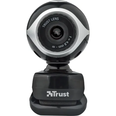 Produktbild von Trust Exis Webcam, 0,3 MP, 640 x 480 Pixel, 30 fps, Manuell, Auto, USB 2.0