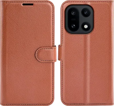 Produktbild von OnePlus 15 Hülle - Coverup Klapphülle - Braun