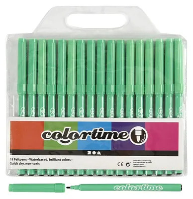 Produktbild von stifte Linienstärke 2 mm hellgrün 18 Stück