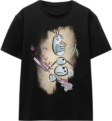 Produktbild von Frozen - "Fire It Up" T-Shirt für Herren/Damen Uni TV17168 (XL) (Schwarz)